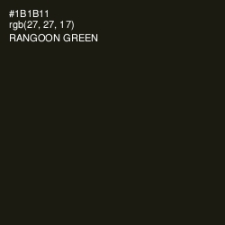 #1B1B11 - Rangoon Green Color Image